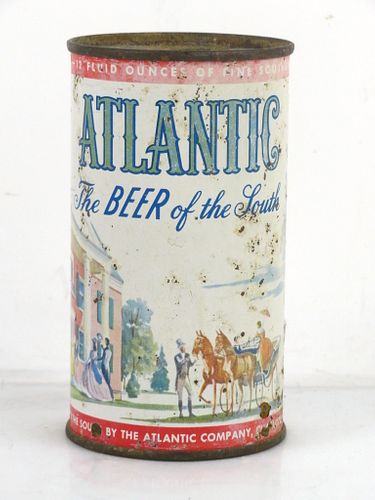 1952 Atlantic Beer 12oz 32-16 Flat Top Can Charlotte North Carolina