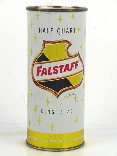 1964 Falstaff Beer 16oz One Pint 229-12 Flat Top Can Fort Wayne Indiana
