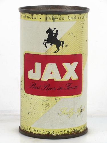 1955 Jax Beer 12oz 86-14.2 Flat Top Can New Orleans Louisiana