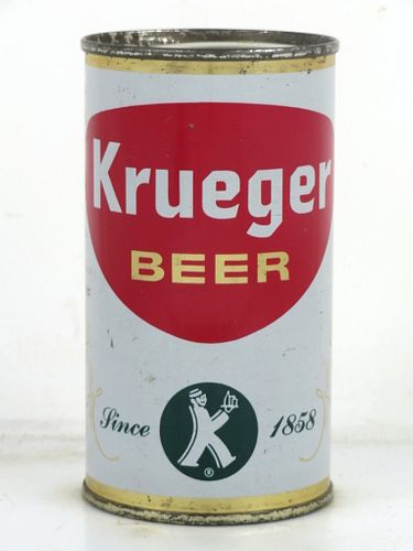 1963 Krueger Beer 12oz 90-34 Flat Top Can Cranston Rhode Island