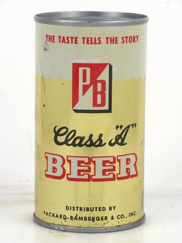 1969 PB "Class A" Beer 12oz 112-29 Flat Top Can Allentown Pennsylvania