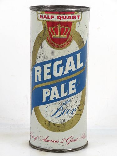 1954 Regal Pale Beer 16oz One Pint 234-18 Flat Top Can San Francisco California