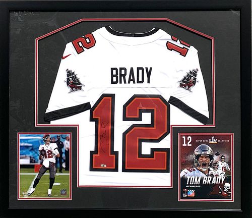 Tom Brady  Autographed Jersey 