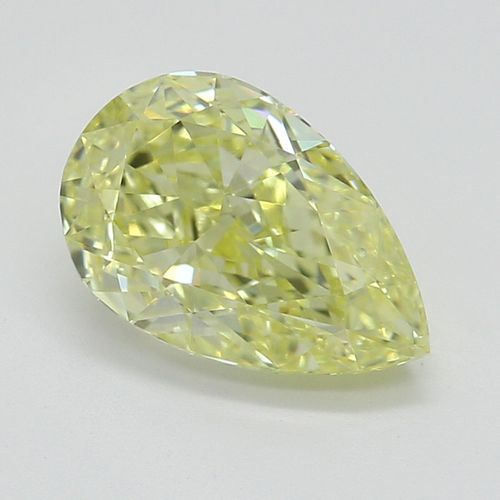 1.09 ct, Natural Fancy Yellow Even Color, VVS1, Pear cut Diamond (GIA Graded), Appraised Value: $19,600 