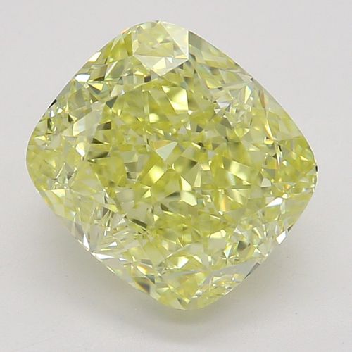 1.70 ct, Natural Fancy Yellow Even Color, VVS1, Cushion cut Diamond (GIA Graded), Appraised Value: $37,300 