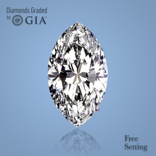 2.50 ct, G/IF, Marquise cut GIA Graded Diamond. Appraised Value: $104,000 