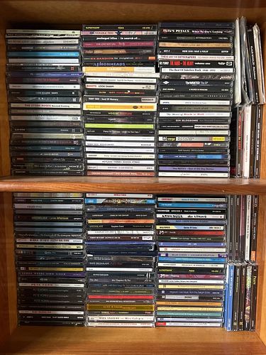 Large group of CDs