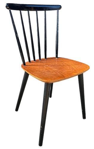 THOMAS HARLEV for FARSTRUP Mid Century Danish Spindle Back Chair