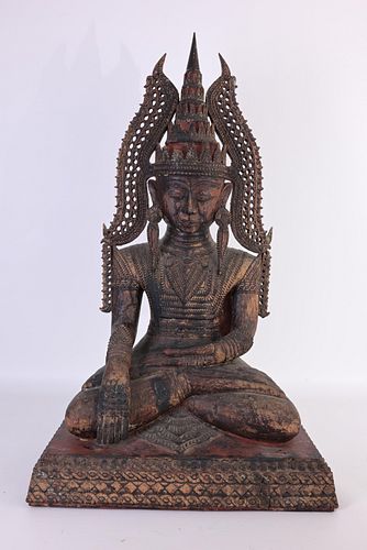 Seated Thai Figure of Buddha