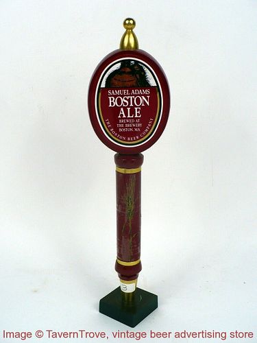 1990s Samuel Adams Boston Ale 12½ Inch Pub Style Tap Handle