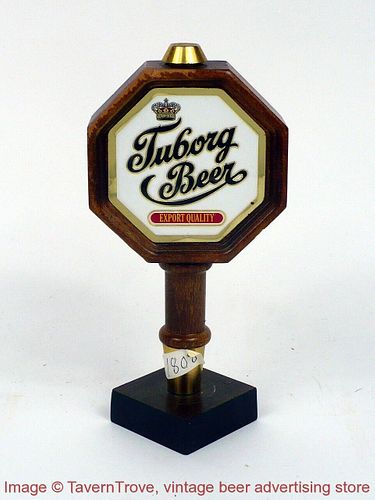 1970s Baltimore Tuborg Gold Beer 6½ Inch Tap Handle