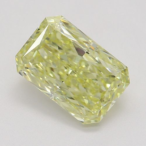 1.02 ct, Natural Fancy Yellow Even Color, VVS2, Radiant cut Diamond (GIA Graded), Appraised Value: $22,400 