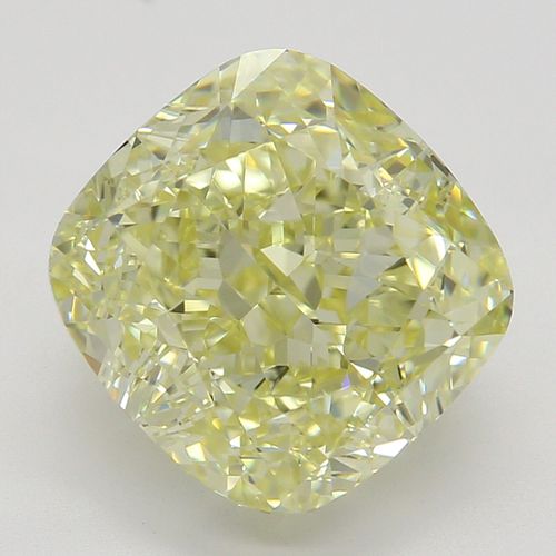 3.36 ct, Natural Fancy Yellow Even Color, IF, Cushion cut Diamond (GIA Graded), Appraised Value: $115,300 