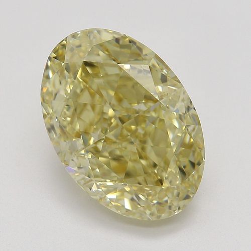 2.27 ct, Natural Fancy Brownish Yellow Even Color, VVS2, Oval cut Diamond (GIA Graded), Appraised Value: $25,400 