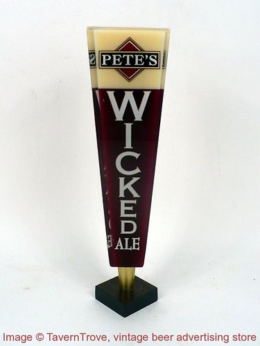 1980s Pete's Wicked Ale 11¼" Acrylic Tap Handle