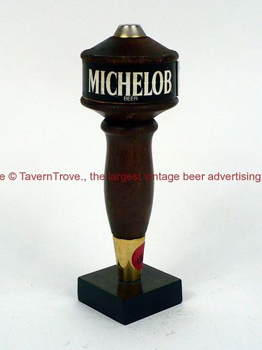 1970s Michelob Beer (Brown Label) 6¾ Inch Wooden Tap