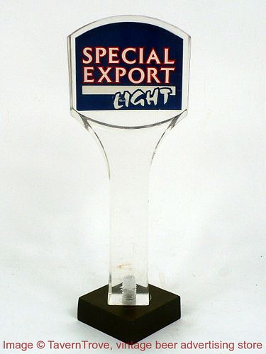 1980s Special Export Light Beer 7½" Acrylic Tap