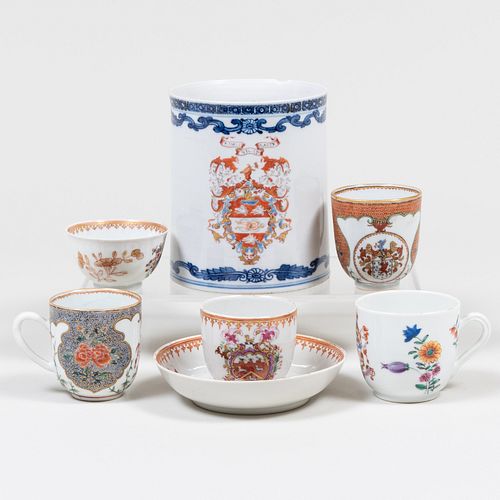 Chinese Export Porcelain Tea and Coffee Wares