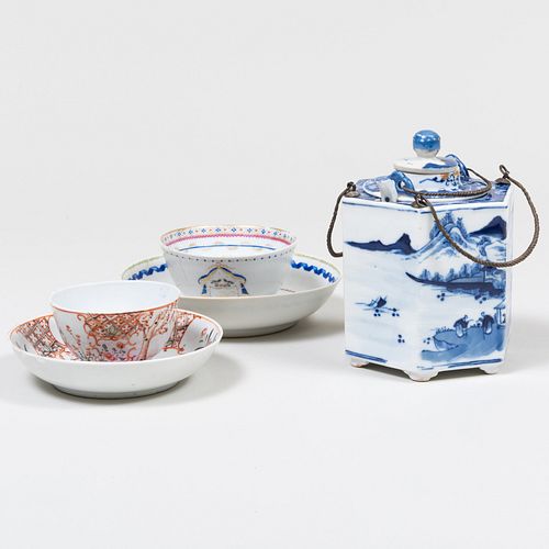 Group of Chinese Export Porcelain Teawares