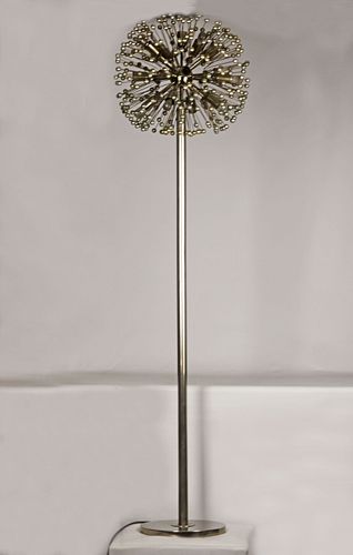 Very rare and beautiful sputnik floor lamp circa 60s