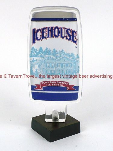 1990s Miller Icehouse Beer 6¼ Inch Acrylic Tap Taverntrove