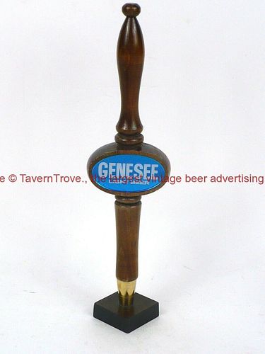 1970s Rochester Ny Genesee Light Beer 12½ Inch Wood Tap Handle