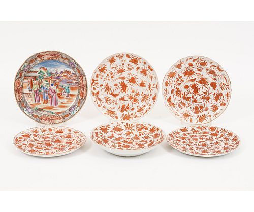 CHINESE PORCELAIN DEEP PLATES