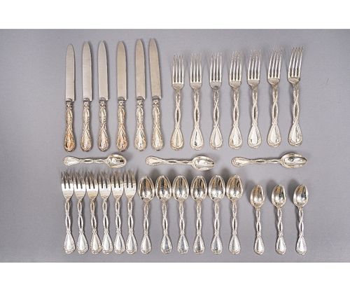 FRENCH STERLING SILVER FLATWARE