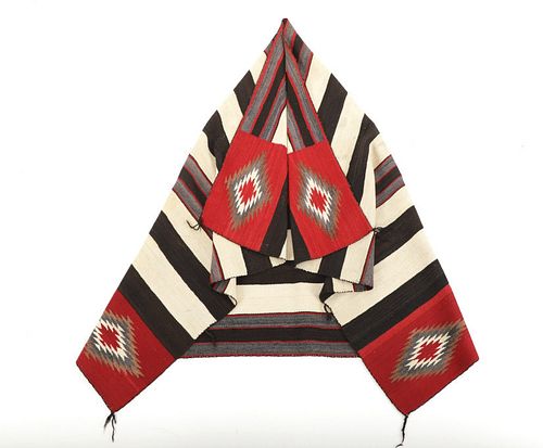 C. 1890 Navajo 3rd Phase Chief's Blanket Rug