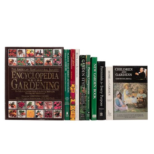 Home and Garden / Planting Companions / New Garden Book / Garden Style / Beds and Borders. Varios formatos. Algunos títulos....