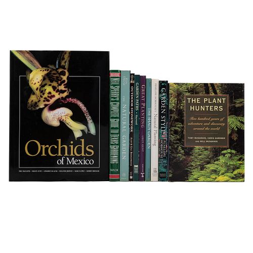 Orchids of Mexico / Neil Sperry's Complete Guide to Texas Gardening / The Natural Garden / Outdoor Stonework 16 Easy-to-Build Pro...