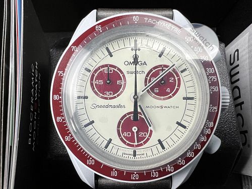 OMEGA X SWATCH~ Speedmaster MoonSwatch 'Mission to Pluto'