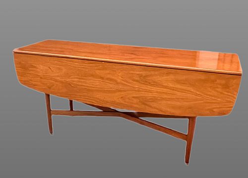 Mid Century~ Kipp Stewart & MacDougall Drop-Leaf Sofa Table for Drexel