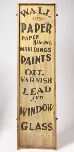 Good Wallpaper and Paints Trade Sign