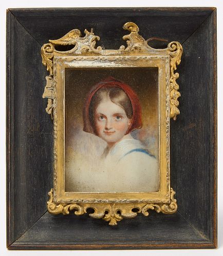 Miniature Portrait of a Girl