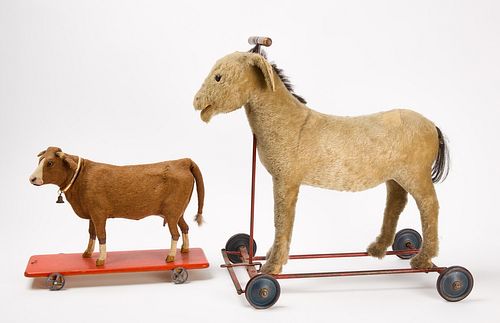 Donkey Ride-Toy - Cow Pull Toy