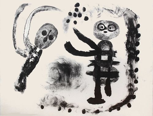 Joan Miro - Petite Fille au Bois