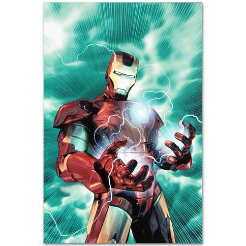 Marvel Comics "Iron Man Legacy #2" Numbered Limited Edition Giclee on Canvas by Brandon Peterson with COA.