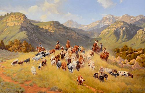 Canyon Splendor by Robert Hunt (b. 1952)