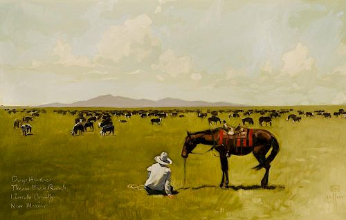 Michael Cassidy (b. 1958) The Day Herder