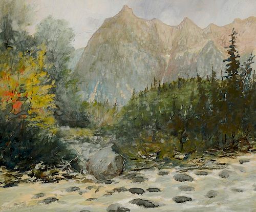 Charles Partridge Adams (1858-1942) Mt. Sneffels, San Juan Mountains