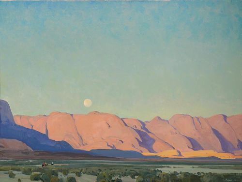 G. Russell Case (b. 1966) Vermilion Mountains 2009