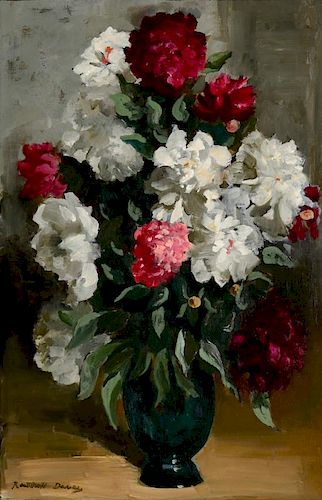 Randall Davey (1887-1964) Still Life (Peonies in Vase)