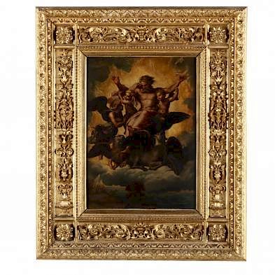 A 19th century Copy of <i>Ezekiel's Vision</i> by Raphael