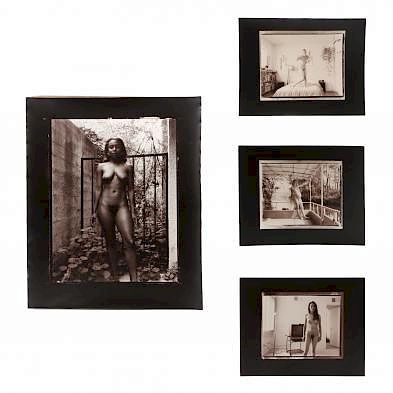 Diane Rosenblum (CA), Four Photographs from <i>The Naked Truth About Women</i>