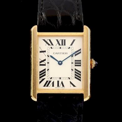 Gent's 18KT Tank Louis Watch, Cartier