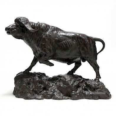 James Lippett Clark (American, 1883-1969), <i>African Cape Buffalo</i>