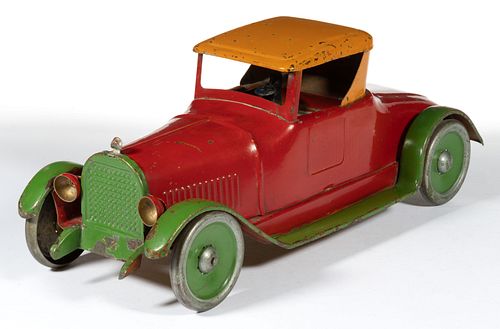 DAYTON TURNER PACKARD COUPE PRESSED-STEEL FRICTION TOY CAR