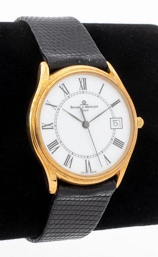Baume & Mercier Swiss Made 14K Gold Watch