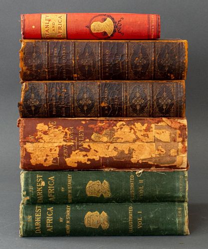 Group of Books of Henry Stanley Interest, 6